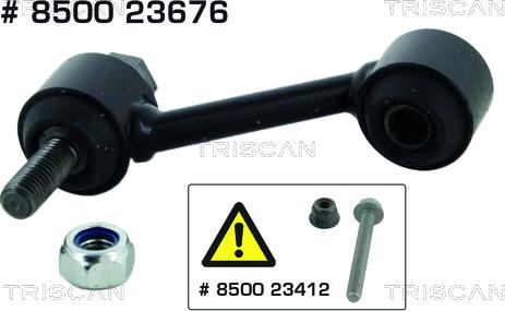 Triscan 8500 23676 - Entretoise / tige, stabilisateur droxauto.com