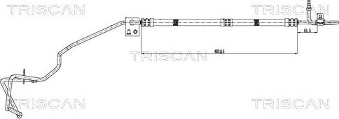Triscan 8516 16001 - Tuyau hydraulique, direction droxauto.com