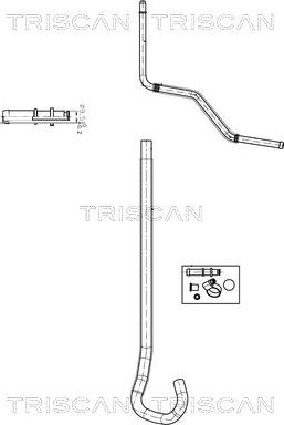 Triscan 8516 16033 - Tuyau hydraulique, direction droxauto.com