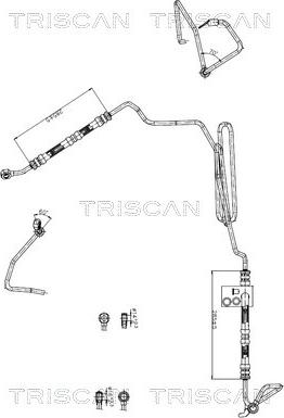 Triscan 8516 29047 - Tuyau hydraulique, direction droxauto.com