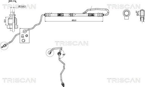 Triscan 8516 29024 - Tuyau hydraulique, direction droxauto.com