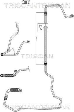 Triscan 8516 28002 - Tuyau hydraulique, direction droxauto.com