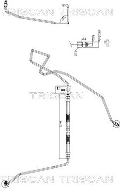 Triscan 8516 27002 - Tuyau hydraulique, direction droxauto.com
