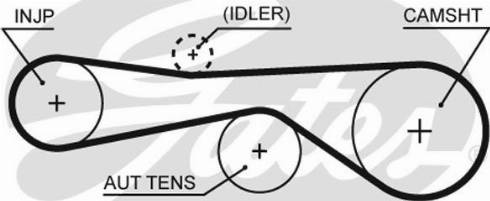 Triscan 8645 5676xs - Courroie de distribution droxauto.com