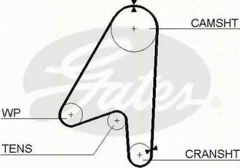 Triscan 8645 5239 - Courroie de distribution droxauto.com