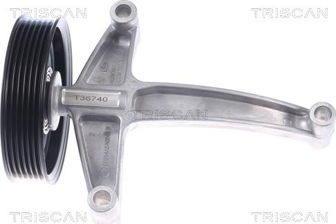 Triscan 8641 291013 - Poulie renvoi / transmission, courroie trapézoïdale à nervures droxauto.com