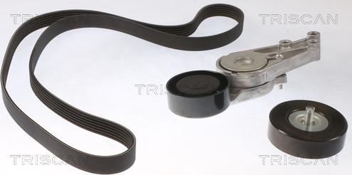 Triscan 8642 29041 - Jeu de courroies trapézoïdales à nervures droxauto.com