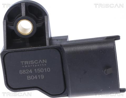 Triscan 8824 15010 - Capteur, pression du tuyau d'admission droxauto.com