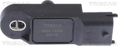 Triscan 8824 10050 - Capteur, pression du tuyau d'admission droxauto.com