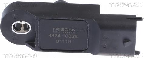Triscan 8824 10025 - Capteur, pression du tuyau d'admission droxauto.com
