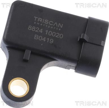 Triscan 8824 10020 - Capteur, pression du tuyau d'admission droxauto.com