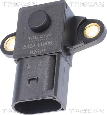 Triscan 8824 11006 - Capteur, pression du tuyau d'admission droxauto.com