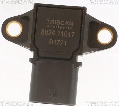 Triscan 8824 11017 - Capteur, pression du tuyau d'admission droxauto.com