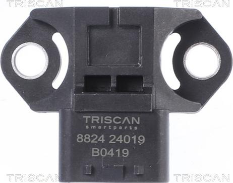 Triscan 8824 24019 - Capteur, pression du tuyau d'admission droxauto.com