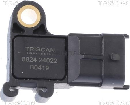 Triscan 8824 24022 - Capteur, pression du tuyau d'admission droxauto.com
