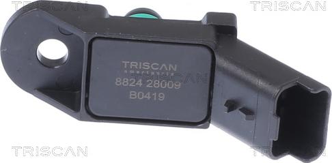 Triscan 8824 28009 - Capteur, pression du tuyau d'admission droxauto.com