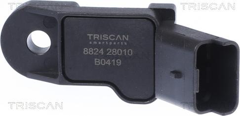Triscan 8824 28010 - Capteur, pression du tuyau d'admission droxauto.com