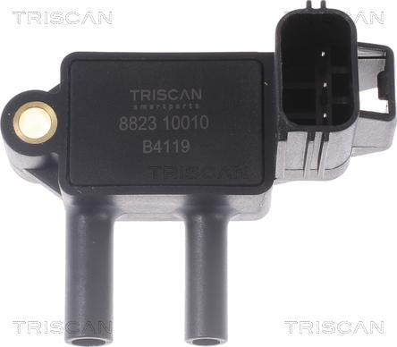 Triscan 8823 10010 - Capteur, pression des gaz échappement droxauto.com
