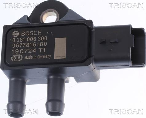 Triscan 8823 13002 - Capteur, pression des gaz échappement droxauto.com