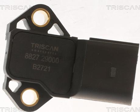Triscan 8827 29000 - Capteur, pression de suralimentation droxauto.com