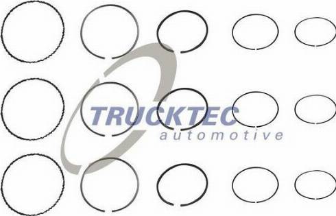 Trucktec Automotive 02.11.033 - Jeu de segments de pistons droxauto.com