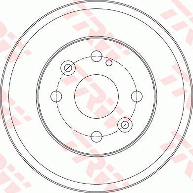 TRW DB4429 - Tambour de frein droxauto.com