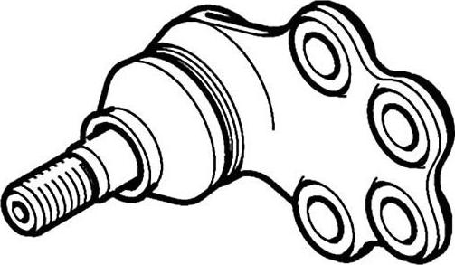 TRW JBJ185 - Rotule de suspension droxauto.com