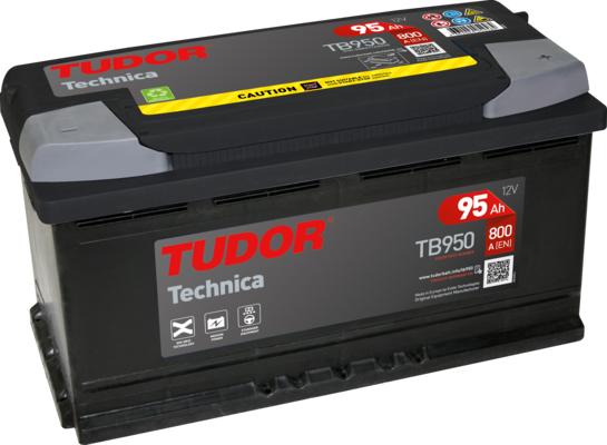 Tudor TB950 - Batterie de démarrage droxauto.com