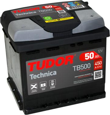 Tudor TB500 - Batterie de démarrage droxauto.com