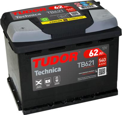 Tudor TB621 - Batterie de démarrage droxauto.com