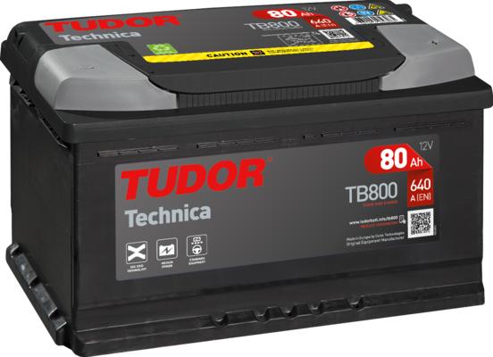 Tudor TB800 - Batterie de démarrage droxauto.com