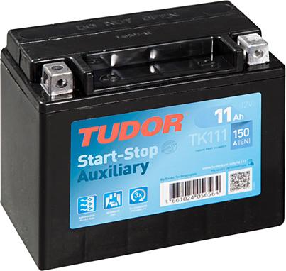 Tudor TK111 - Batterie de démarrage droxauto.com