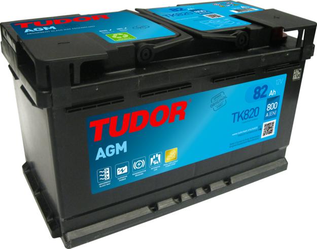 Tudor TK820 - Batterie de démarrage droxauto.com