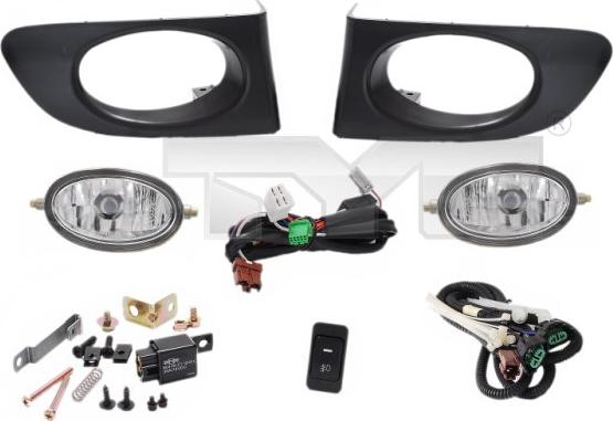 TYC 19-0195000 - Kit de projecteurs antibrouillard droxauto.com