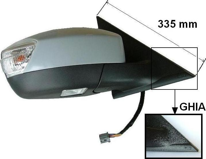 TYC 310-0120 - Rétroviseur extérieur droxauto.com