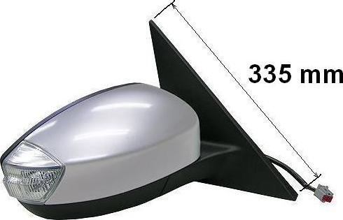 TYC 310-0128 - Rétroviseur extérieur droxauto.com