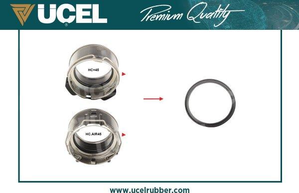 UCEL 16138 - Bague d'étanchéité, gaine de suralimentation droxauto.com