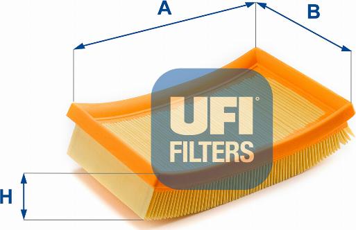 UFI 30.603.00 - Filtre à air droxauto.com