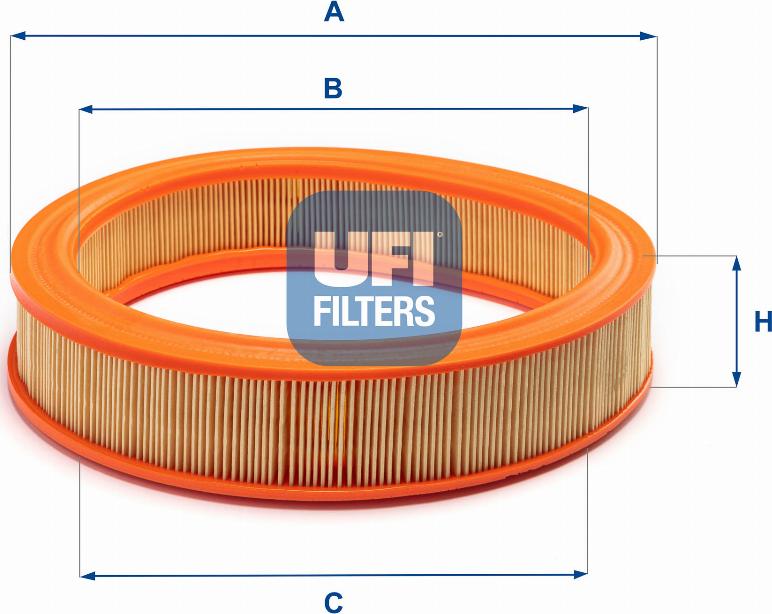 UFI 30.803.00 - Filtre à air droxauto.com