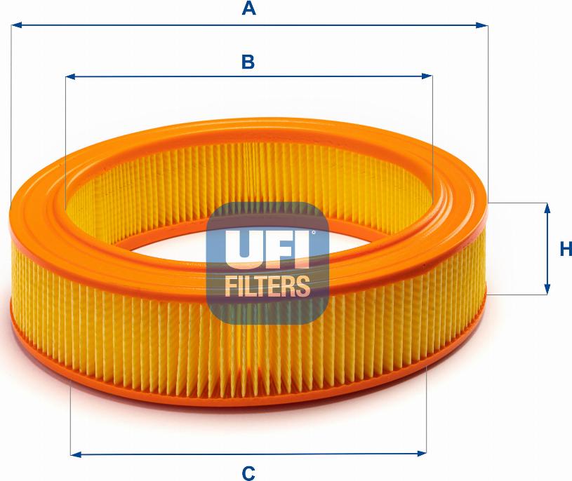 UFI 30.871.00 - Filtre à air droxauto.com