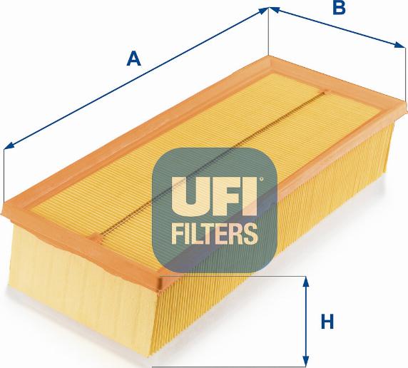 UFI 30.719.00 - Filtre à air droxauto.com