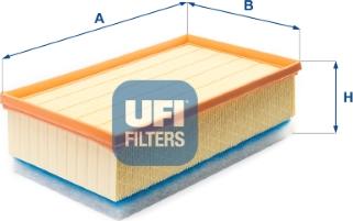 UFI 30.B24.00 - Filtre à air droxauto.com