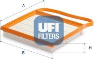 UFI 30.C68.00 - Filtre à air droxauto.com