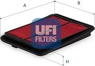 UFI 30.C62.00 - Filtre à air droxauto.com