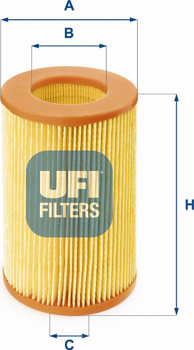 UFI 27.386.00 - Filtre à air droxauto.com