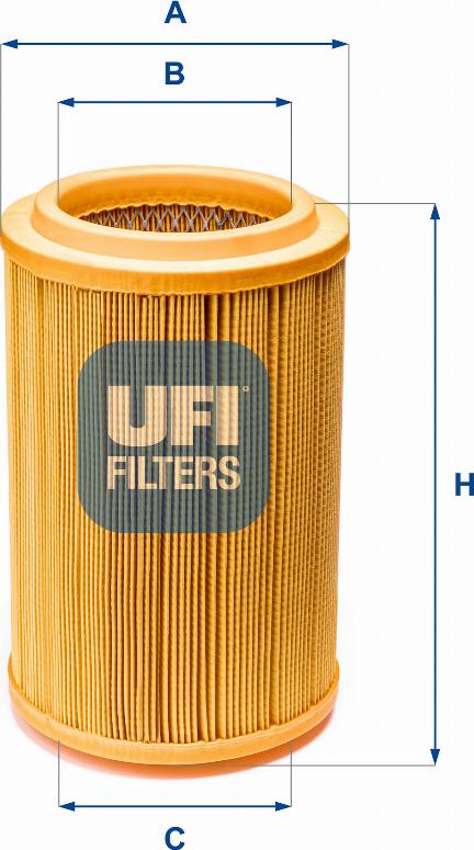UFI 27.E34.00 - Filtre à air droxauto.com