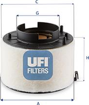 UFI 27.H06.00 - Filtre à air droxauto.com