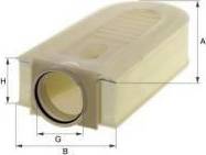 Uniflux Filters XA963 - Filtre à air droxauto.com