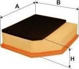 Uniflux Filters XA542 - Filtre à air droxauto.com