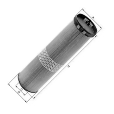 Uniflux Filters XA696 - Filtre à air droxauto.com